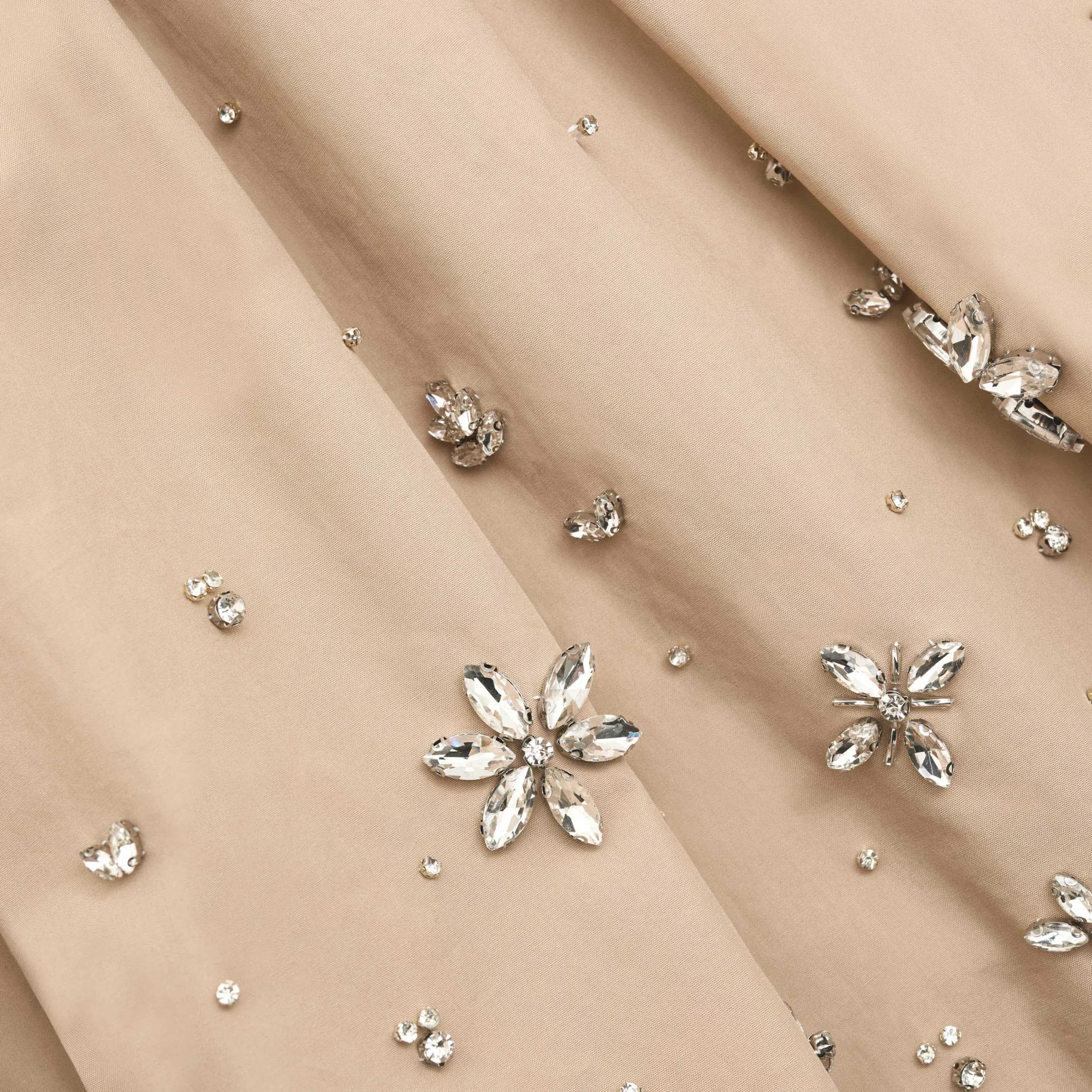 Cotton Embellished Mini Skirt^self-portrait Discount