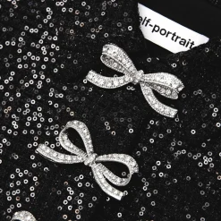 Boucle Bow Midi Dress^self-portrait Best