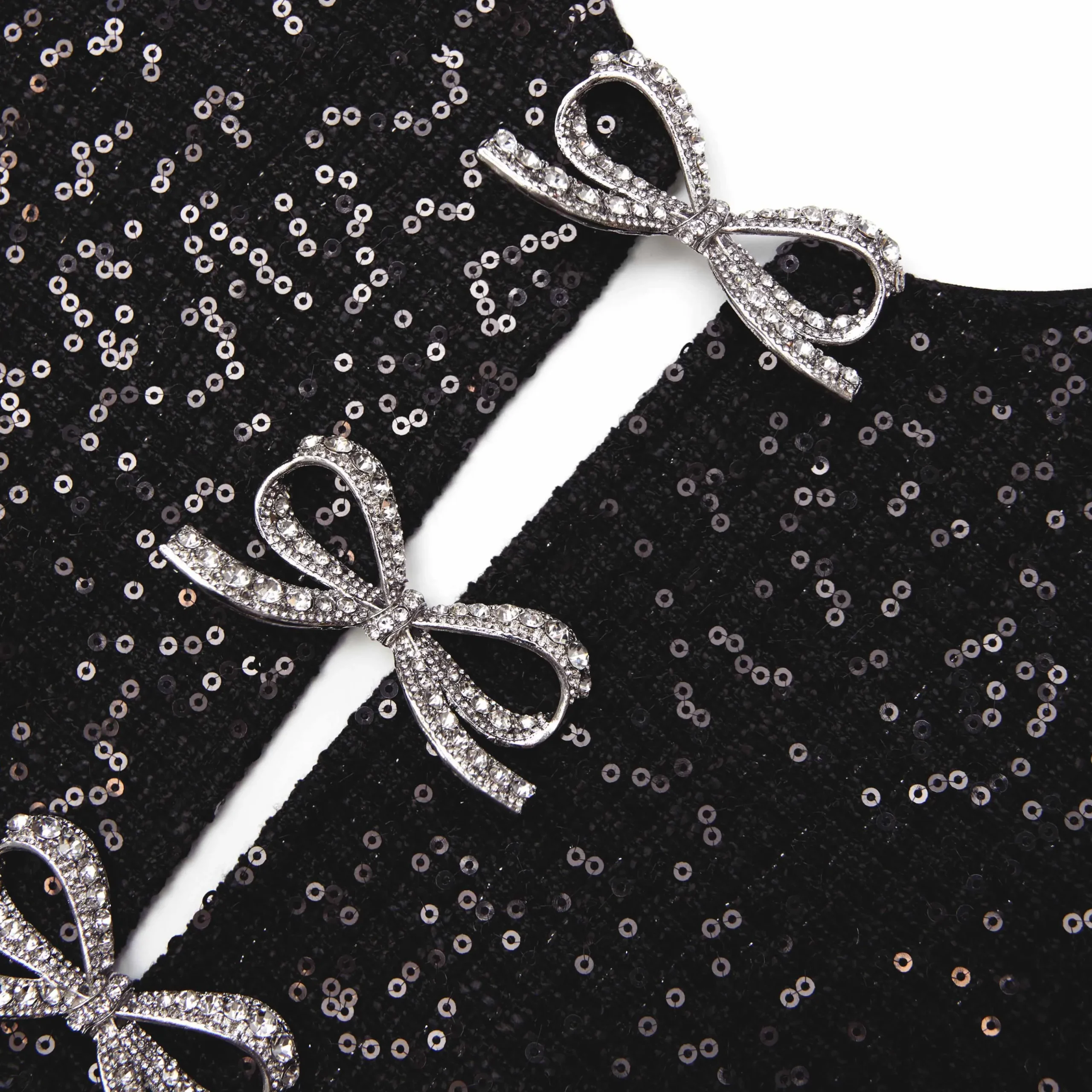 Boucle Bow Mini Dress^self-portrait New