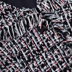 Boucle Fringed Midi Dress^self-portrait Cheap