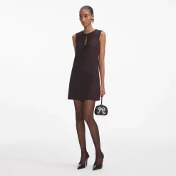 Boucle Mini Dress^self-portrait Cheap