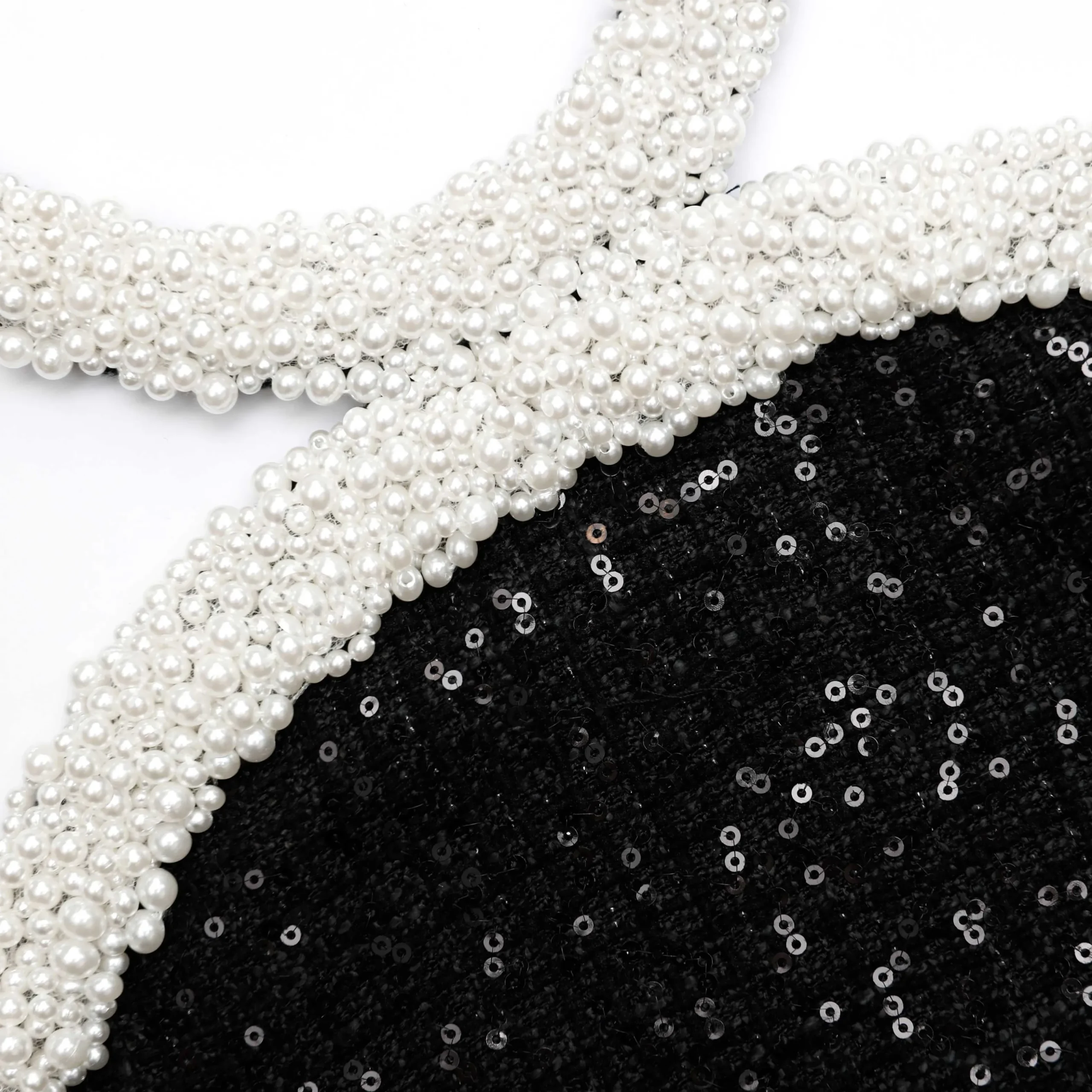 Boucle Pearl Trim Mini Dress^self-portrait Flash Sale