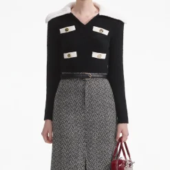 Cashmere Blend Jumper^self-portrait Cheap