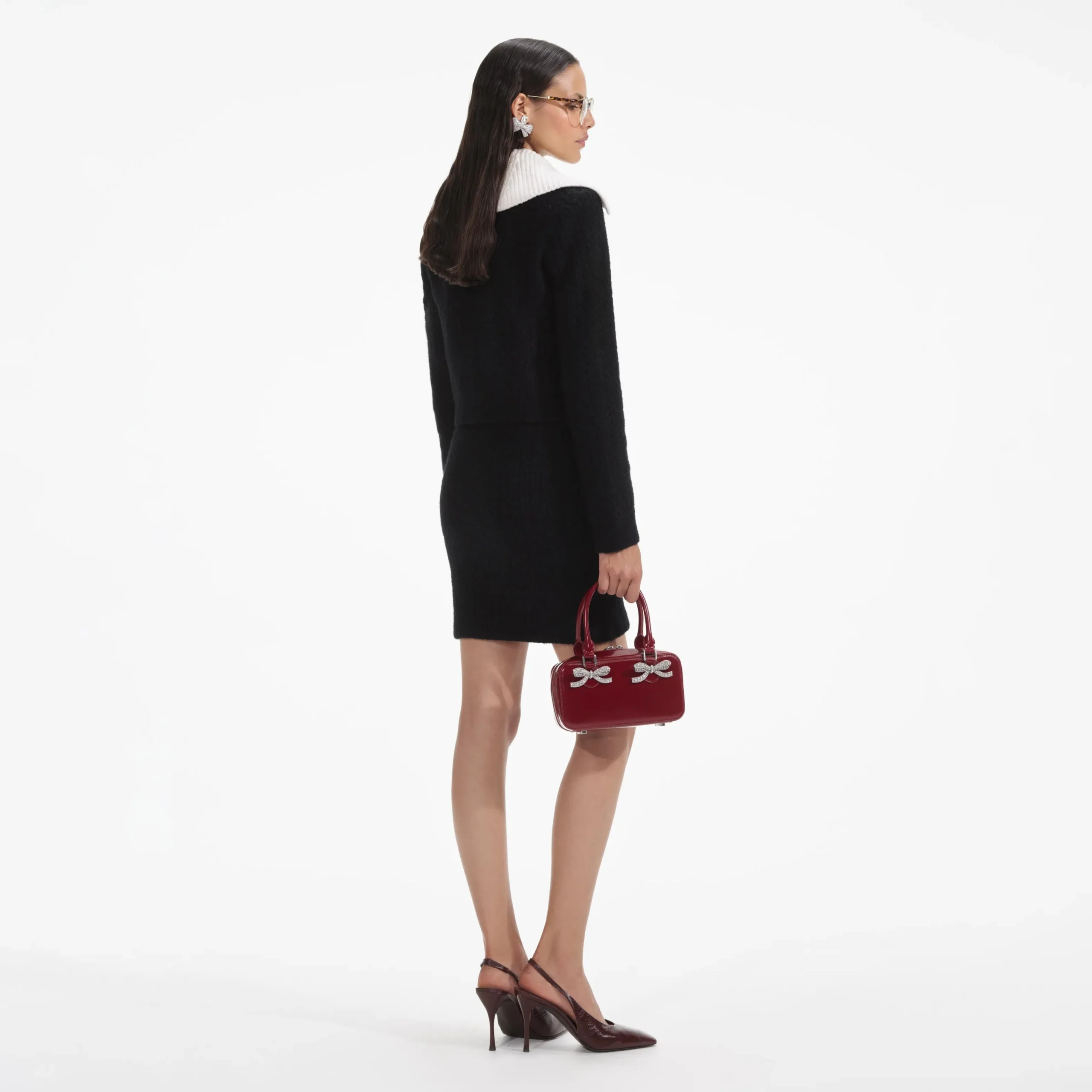 Cashmere Blend Knit Skirt^self-portrait Fashion
