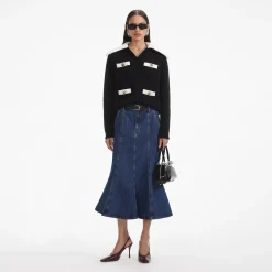 Cashmere Blend Oversized Jumper^self-portrait Hot