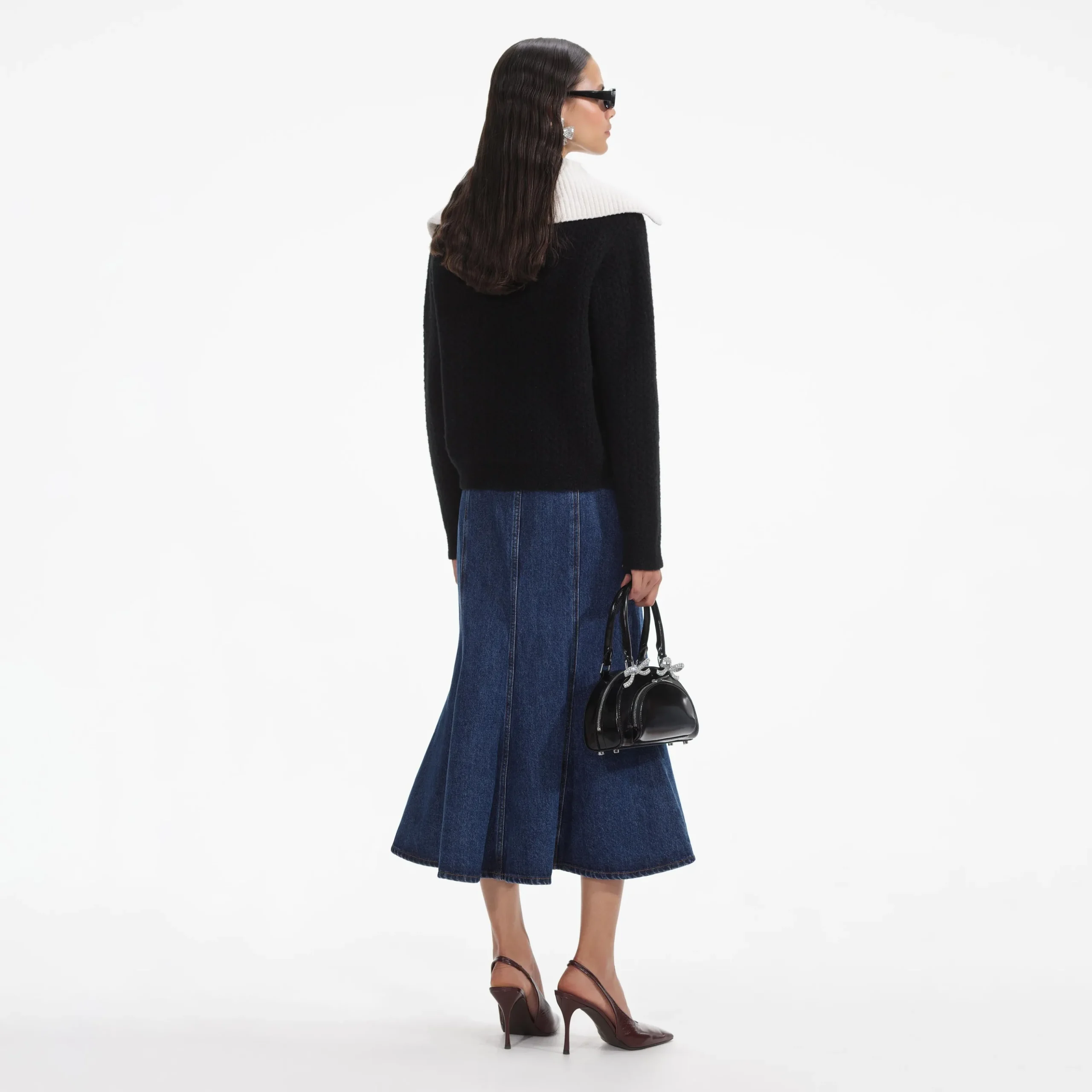 Cashmere Blend Oversized Jumper^self-portrait Hot
