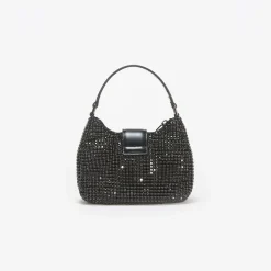 Diamante Crescent Bow Bag^self-portrait Hot