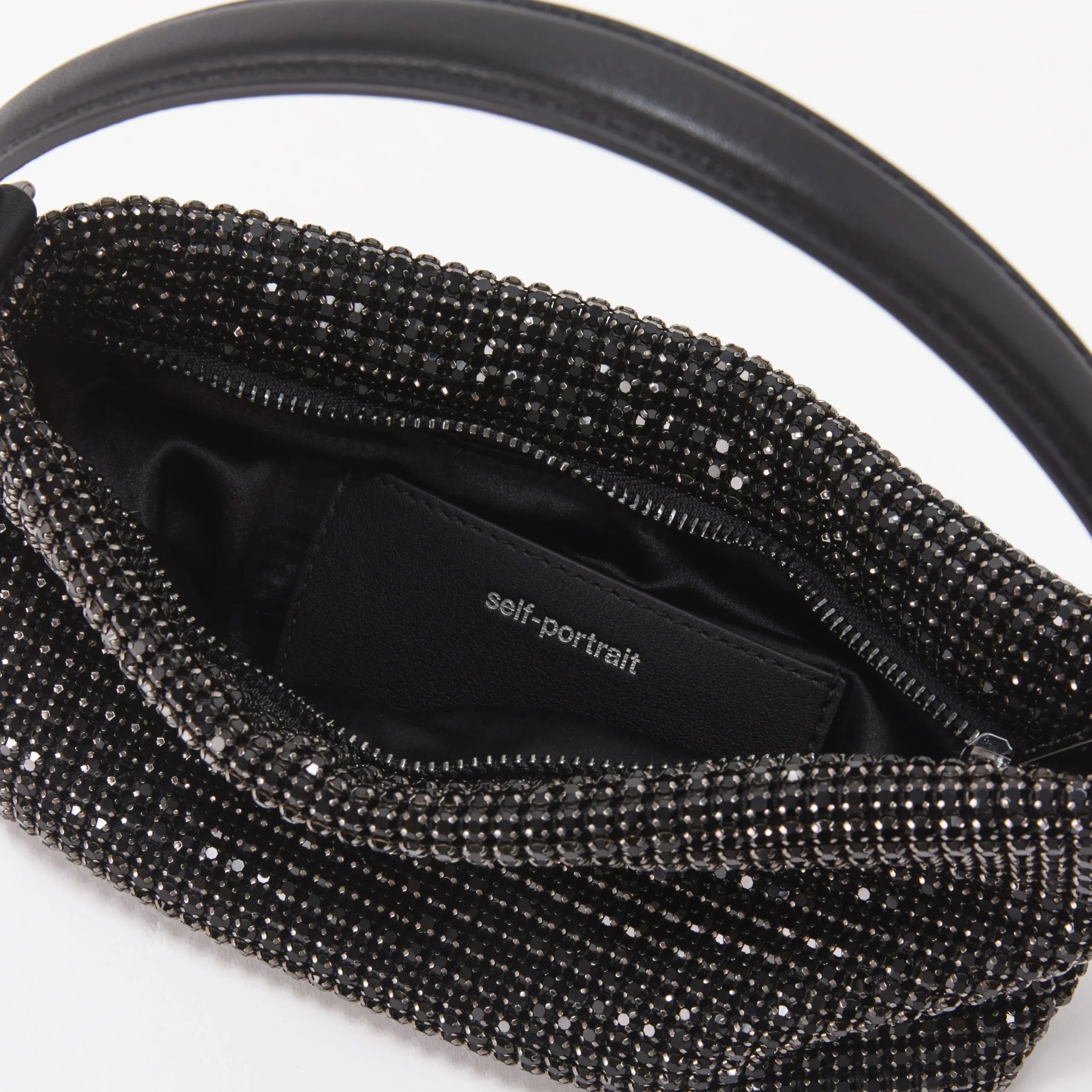 Diamante Small Hobo Bag^self-portrait New