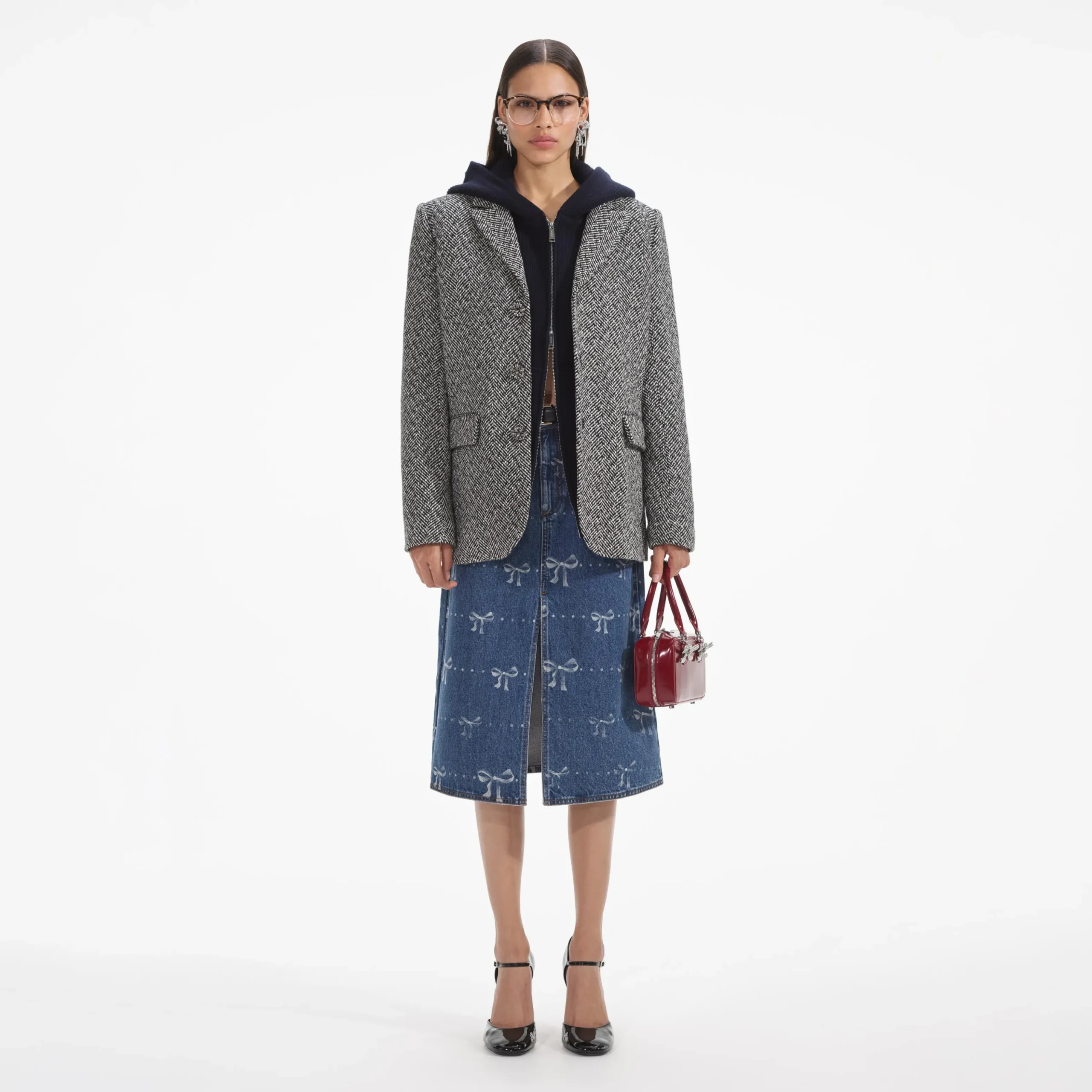 Herringbone Blazer^self-portrait Best