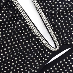 Jersey Rhinestone Maxi Dress^self-portrait Hot