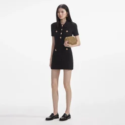 Jewel Button Knit Mini Dress^self-portrait Hot