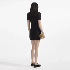 Jewel Button Knit Mini Dress^self-portrait Hot