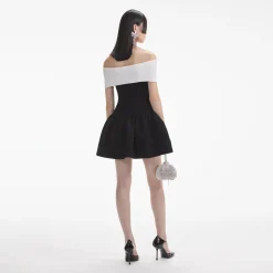 Knit Bow Mini Dress^self-portrait Store
