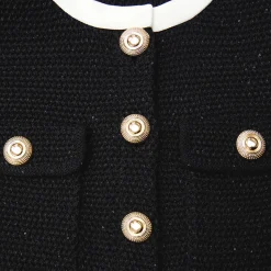Knit Contrast Collar Mini Dress^self-portrait Sale