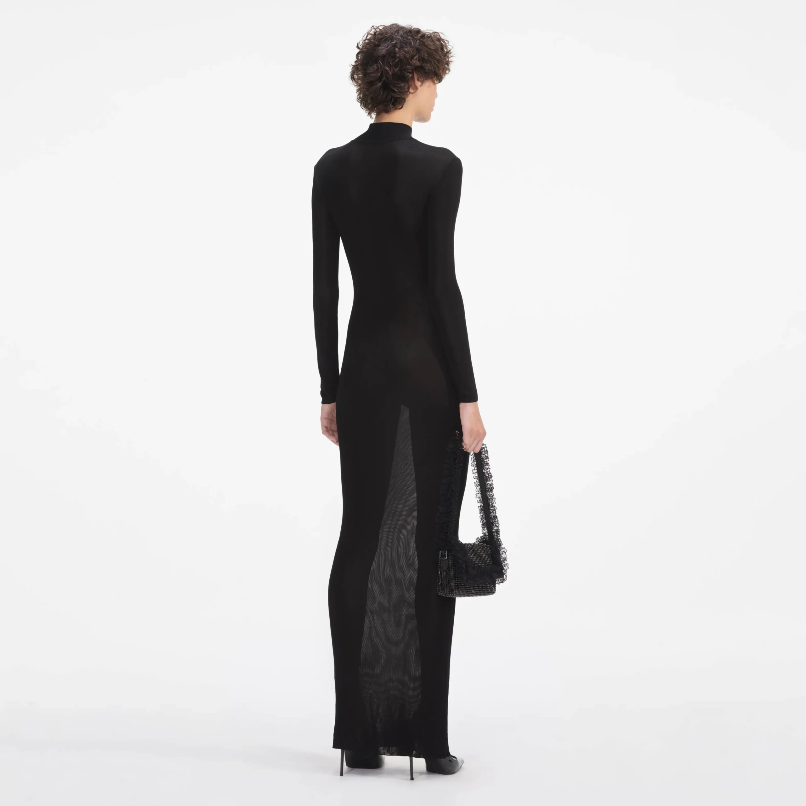 Knit Cut Out Maxi Dress^self-portrait Shop