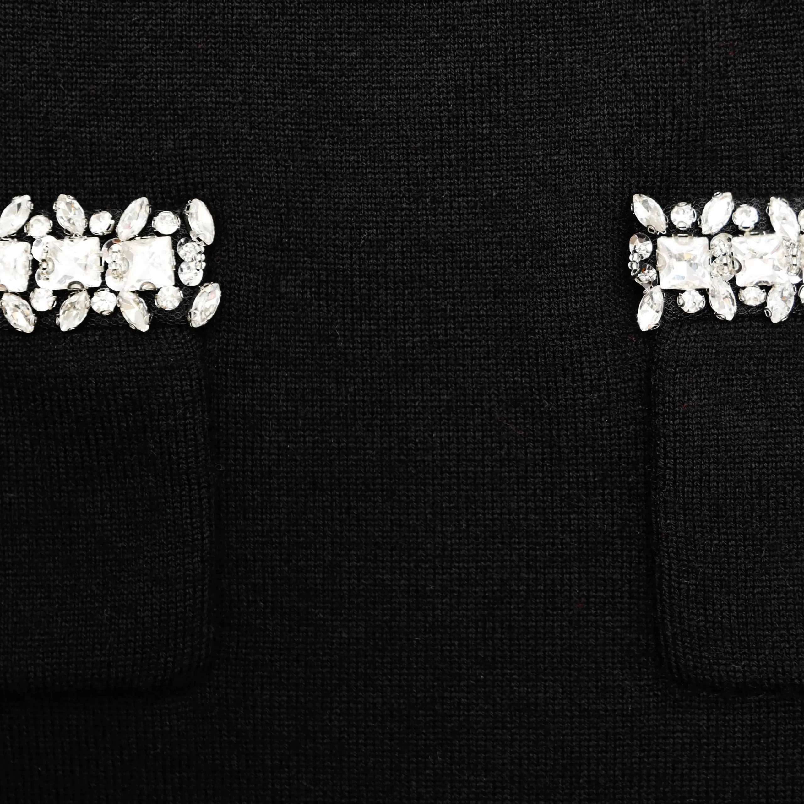 Knit Embellished Mini Skirt^self-portrait Discount