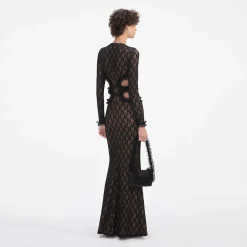 Lace Cut Out Maxi Dress^self-portrait Best Sale