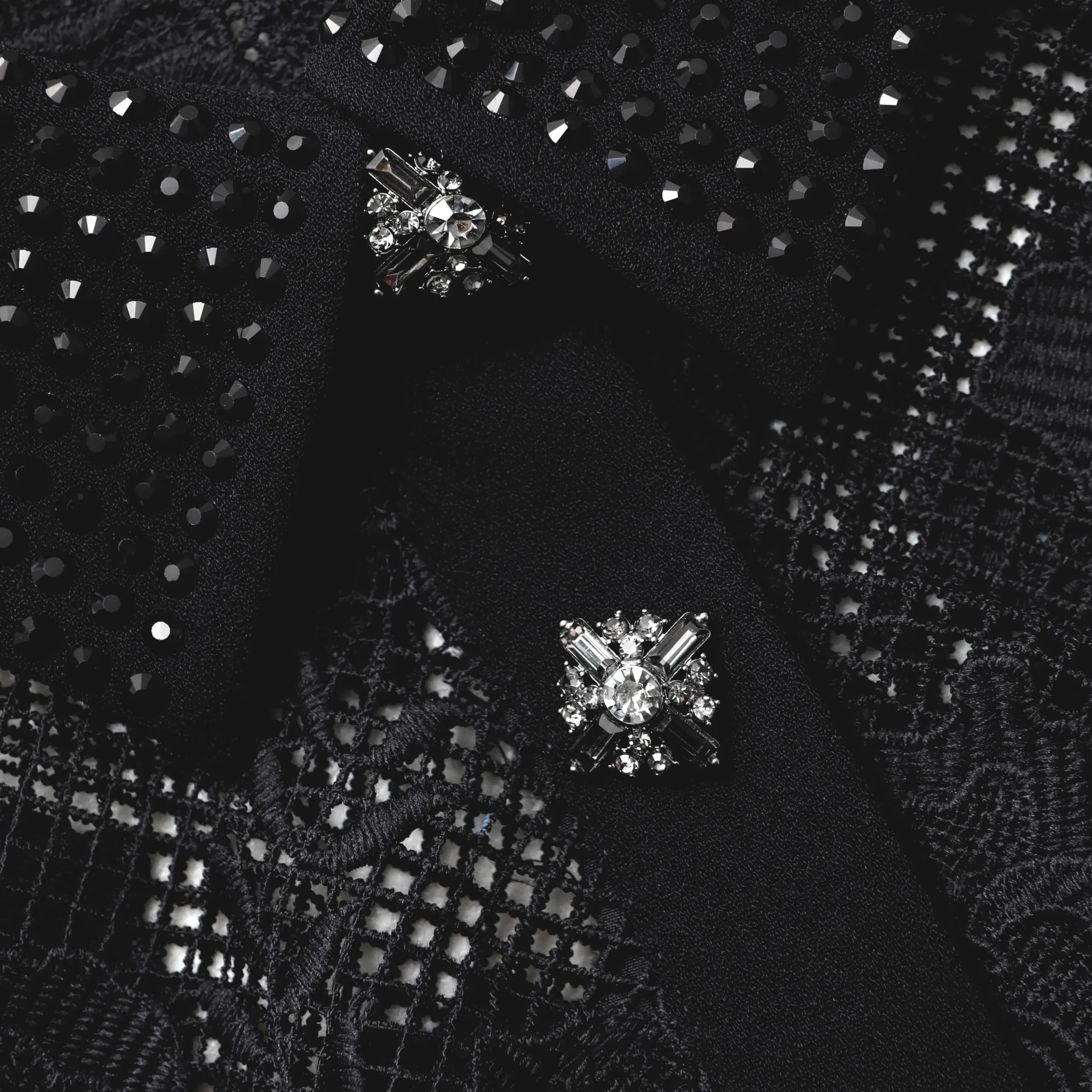 Lace Diamante Midi Dress^self-portrait Outlet