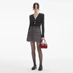 Pointelle Knit Top^self-portrait New