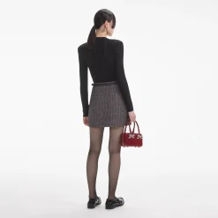 Pointelle Knit Top^self-portrait New