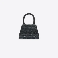 Rhinestone Embellished Micro Bow Bag^self-portrait Fashion