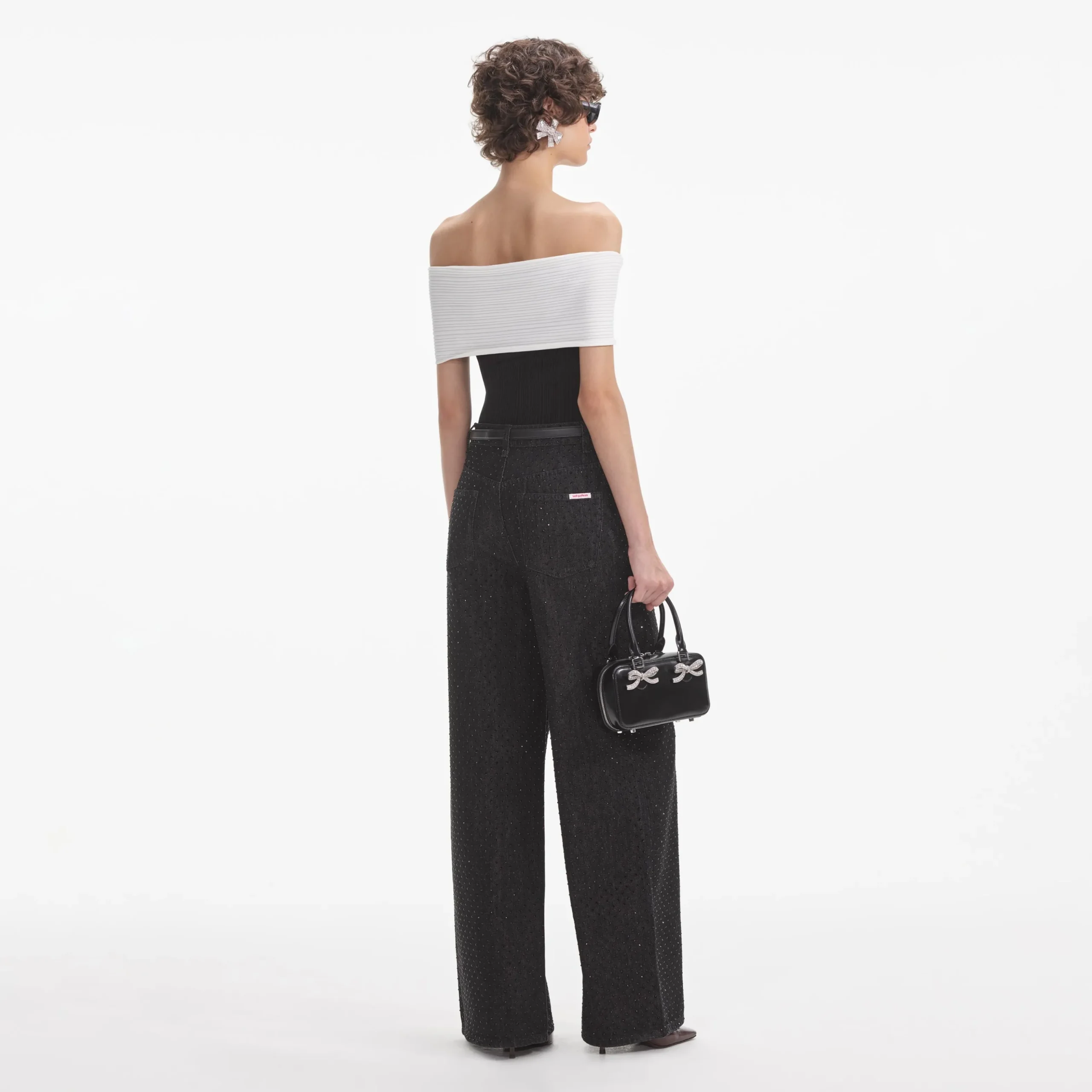 Rhinestone Jeans^self-portrait Online