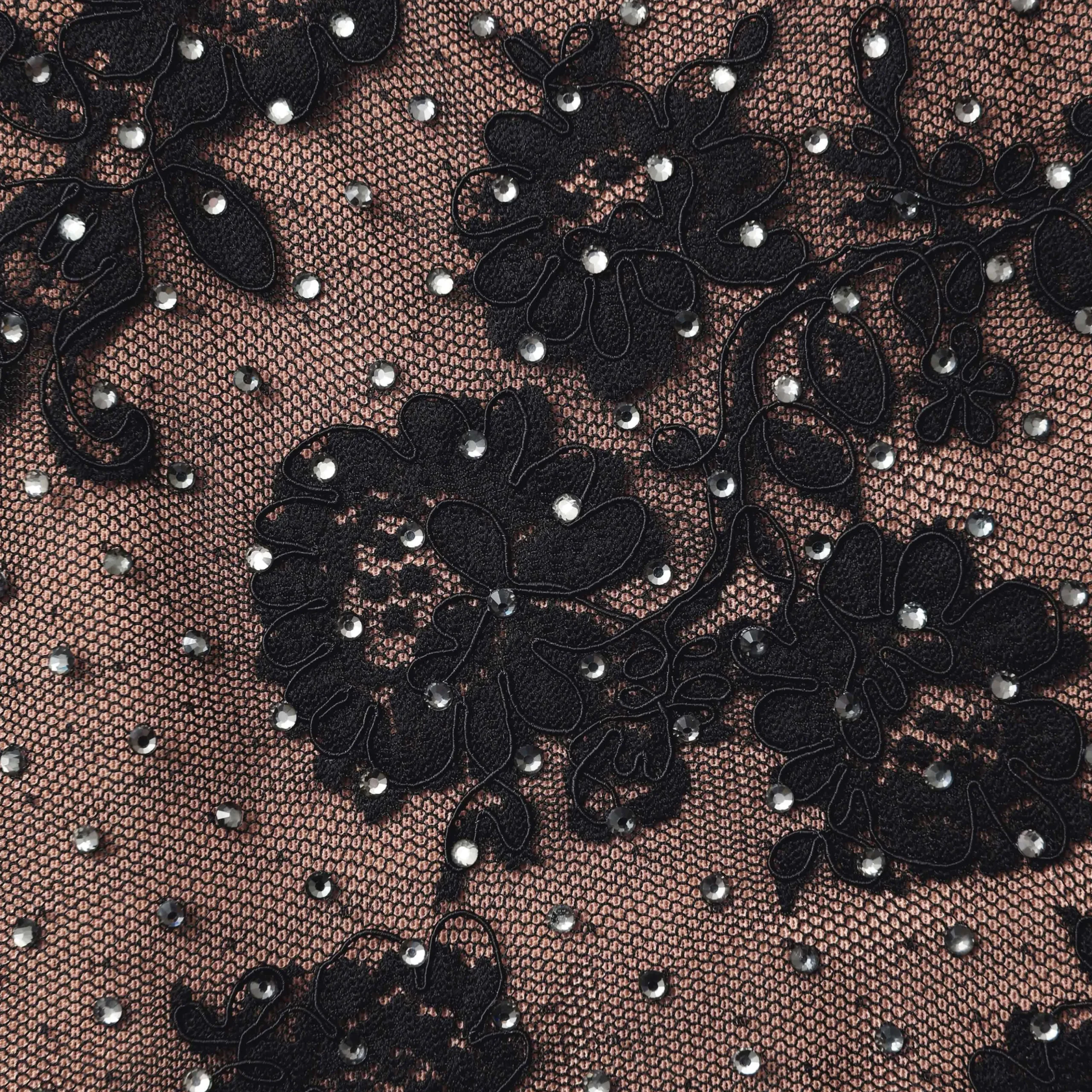 Rhinestone Lace Maxi Dress^self-portrait Clearance