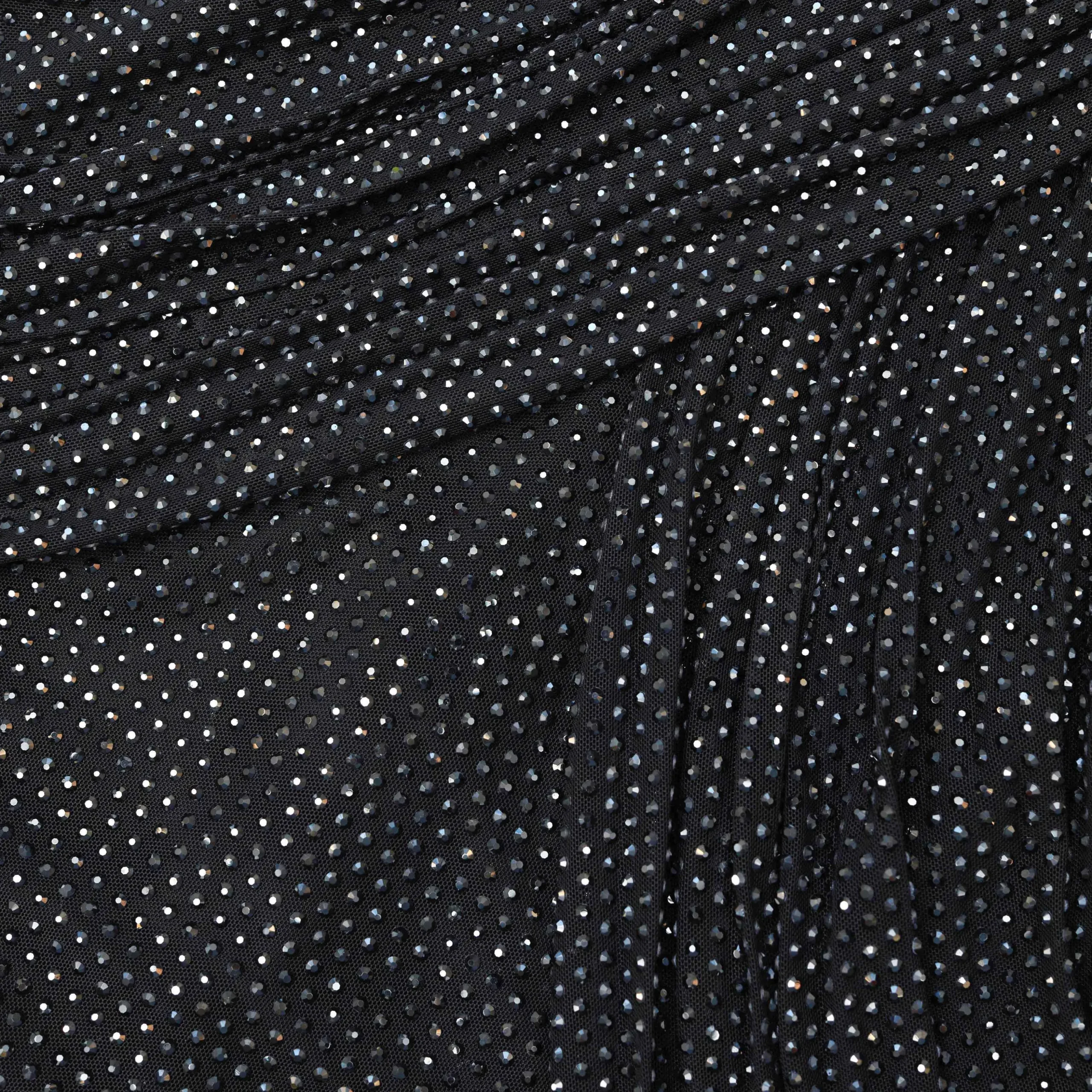 Rhinestone Mesh Midi Dress^self-portrait Shop
