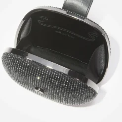 Rhinestone Top Handle Clutch Bag^self-portrait Flash Sale