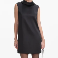 Satin Chain Detail Mini Dress^self-portrait Outlet