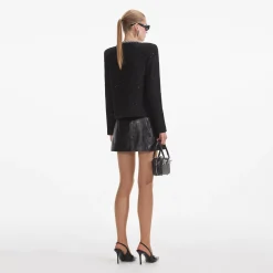 Sequin Knit Cardigan^self-portrait Clearance