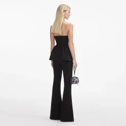 Stretch Crepe Jumpsuit^self-portrait Outlet