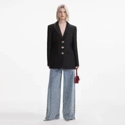 Taffeta Blazer^self-portrait Online