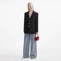Taffeta Blazer^self-portrait Online