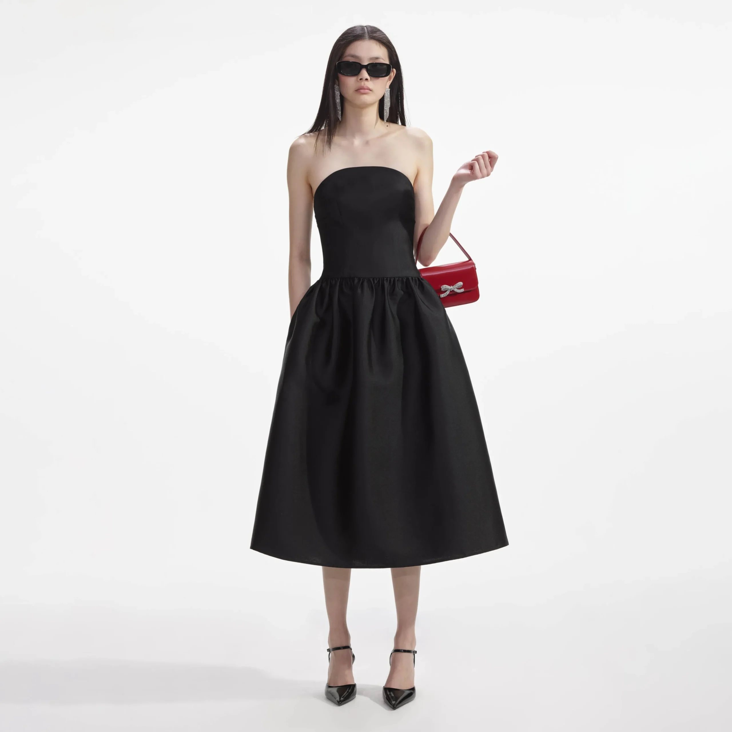 Taffeta Midi Dress^self-portrait Clearance