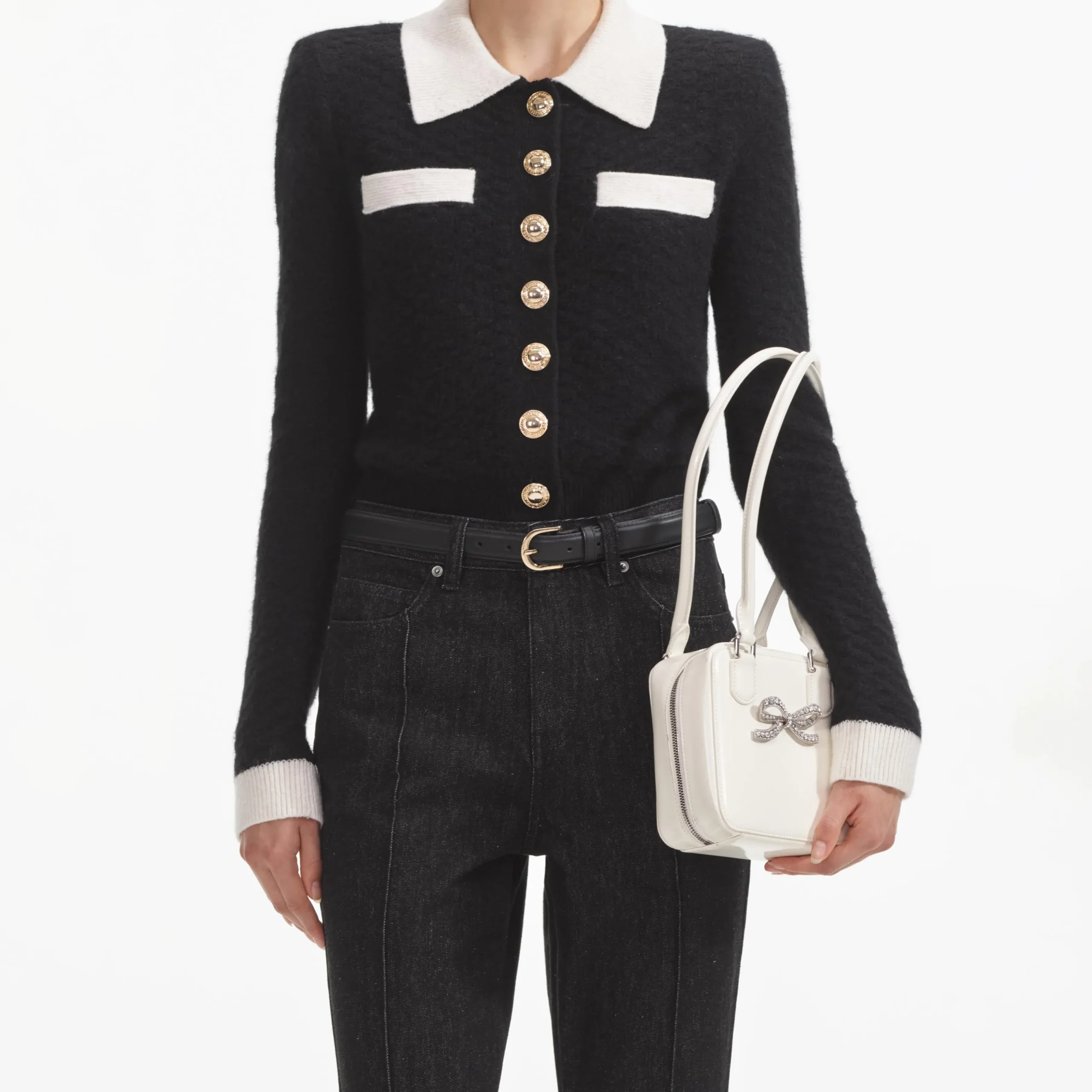 Textured Cardigan^self-portrait Discount