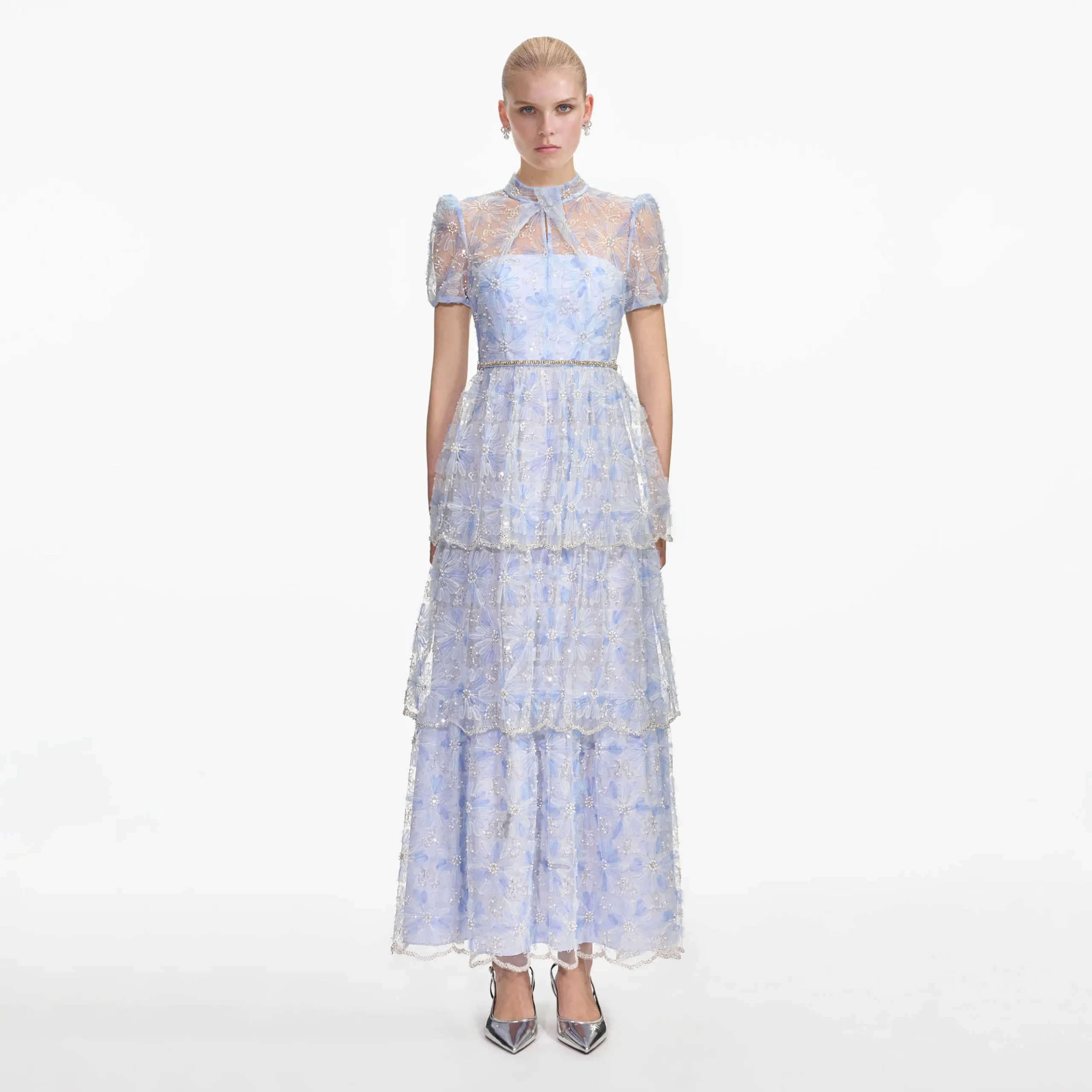 Beaded Sequin Lace Maxi Dress^self-portrait Outlet