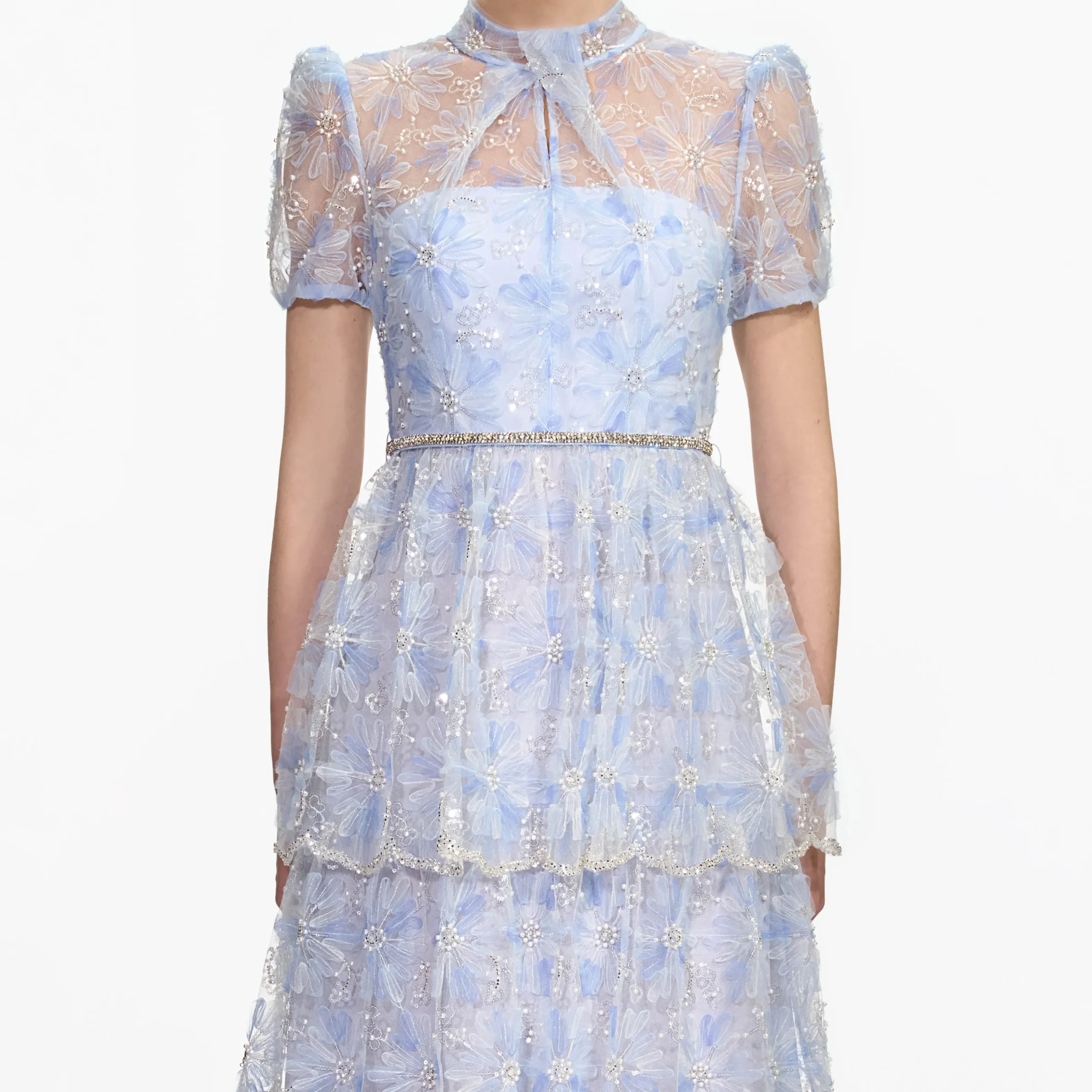 Beaded Sequin Lace Maxi Dress^self-portrait Outlet