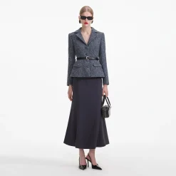 Boucle Midi Dress^self-portrait Outlet