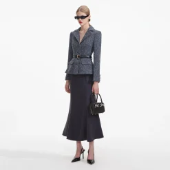 Boucle Midi Dress^self-portrait Outlet