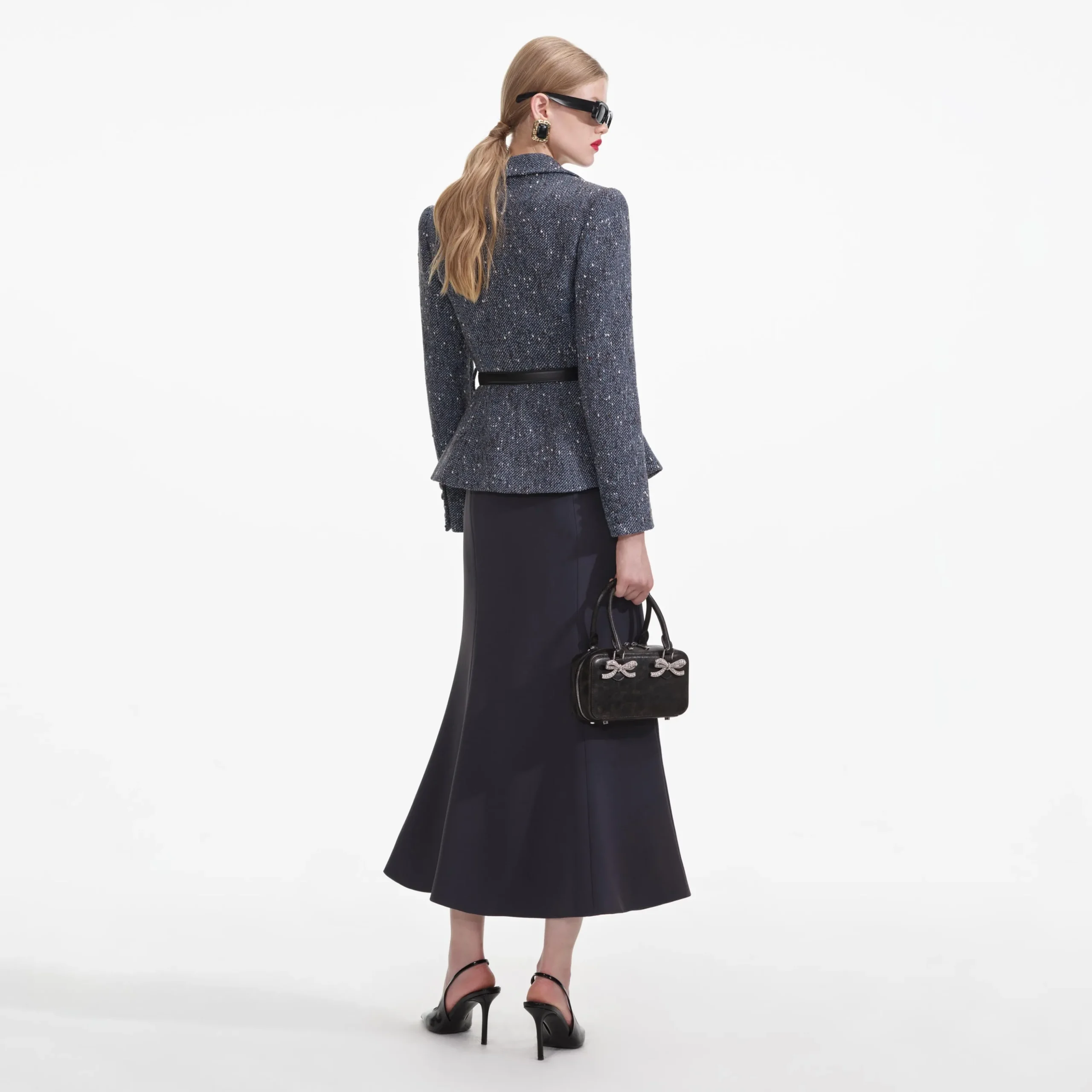 Boucle Midi Dress^self-portrait Outlet