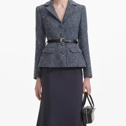 Boucle Midi Dress^self-portrait Outlet