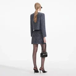 Boucle Mini Skirt^self-portrait Cheap