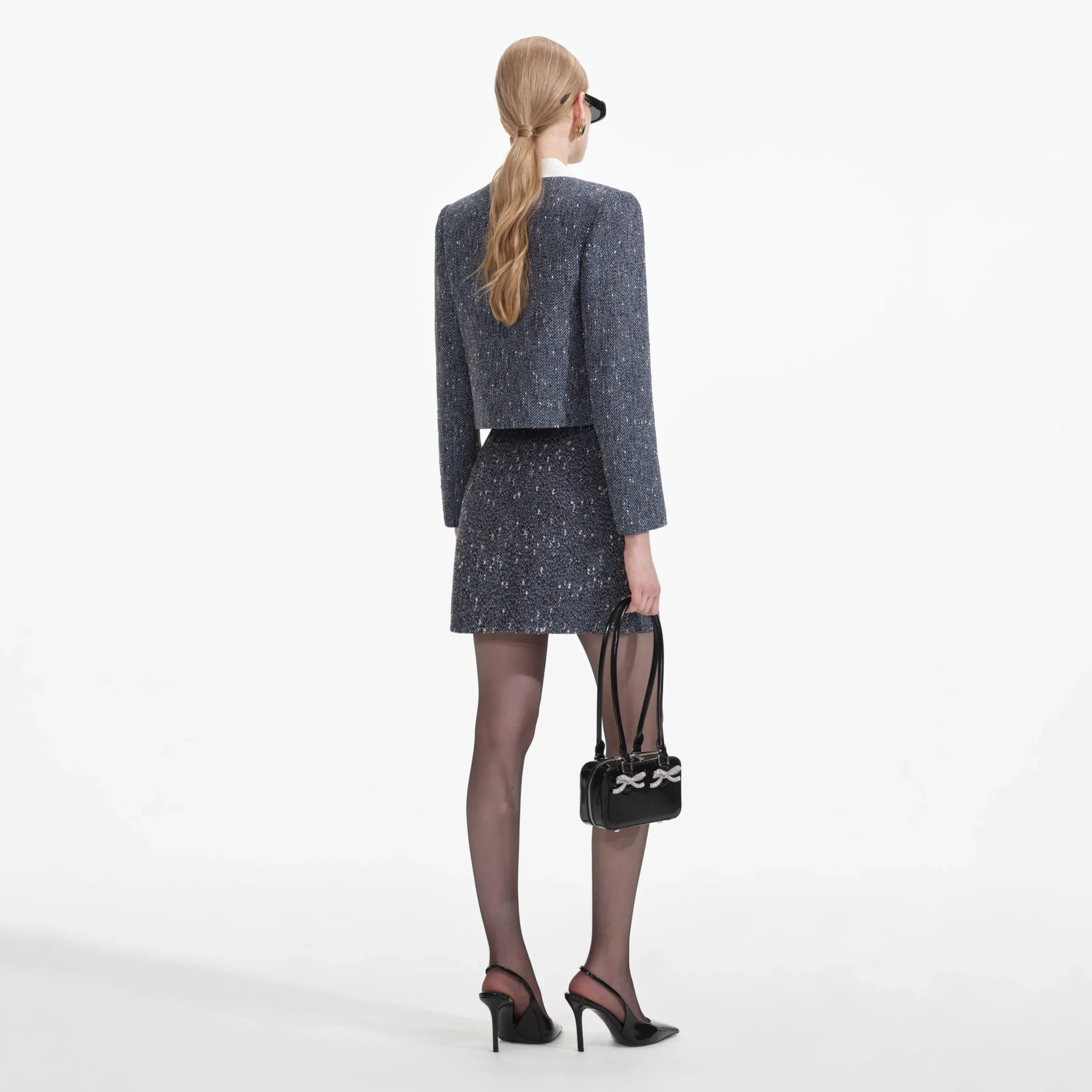 Boucle Mini Skirt^self-portrait Cheap