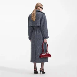 Boucle Trench Coat^self-portrait Cheap