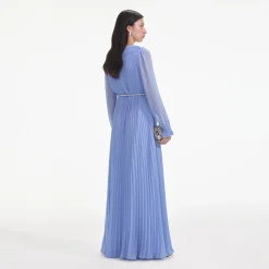 Chiffon Maxi Dress^self-portrait Outlet