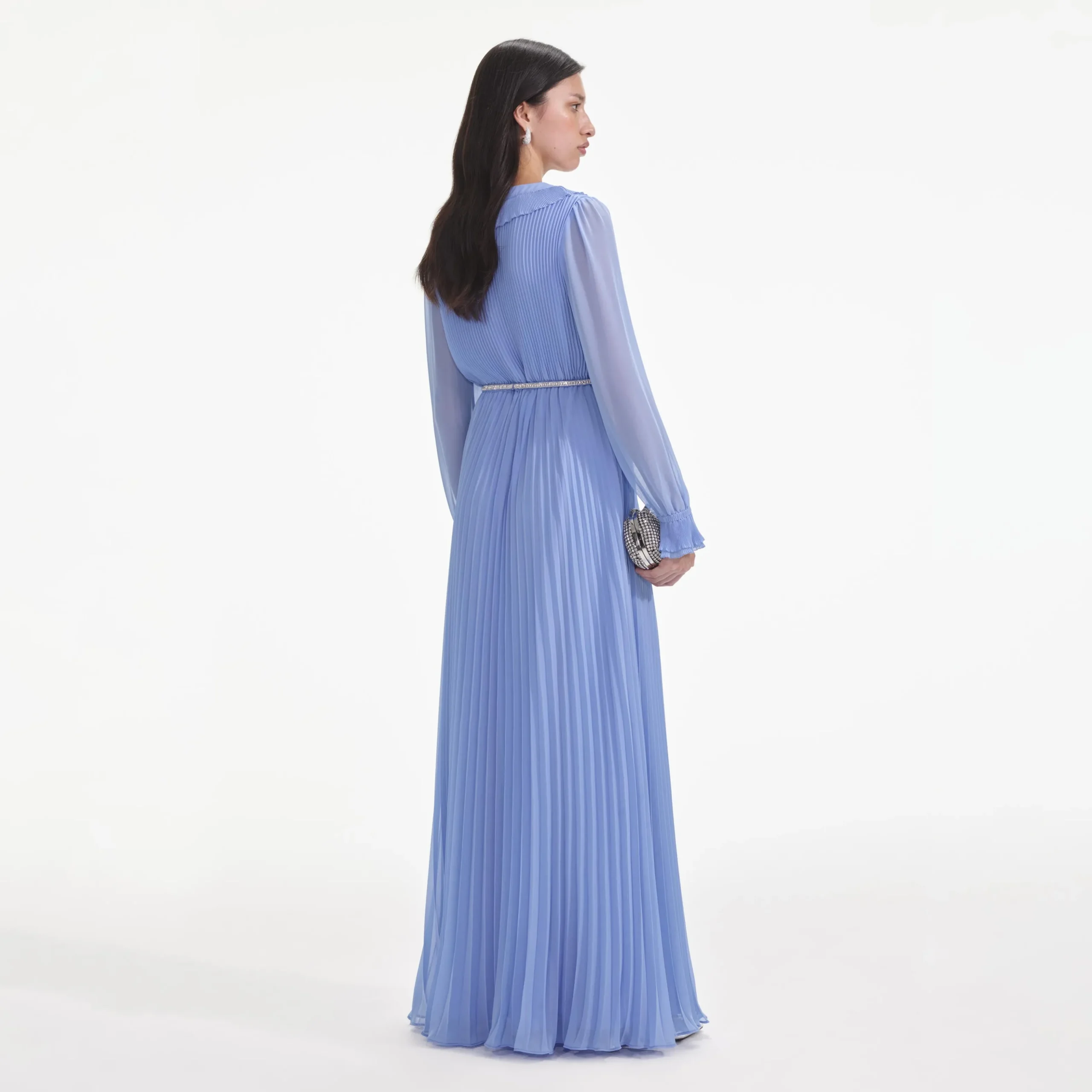 Chiffon Maxi Dress^self-portrait Outlet