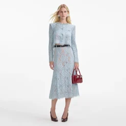 Lace Flared Midi Skirt^self-portrait Online