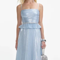 Metallic Maxi Dress^self-portrait Cheap