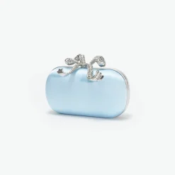 Satin Bow Clutch^self-portrait Discount